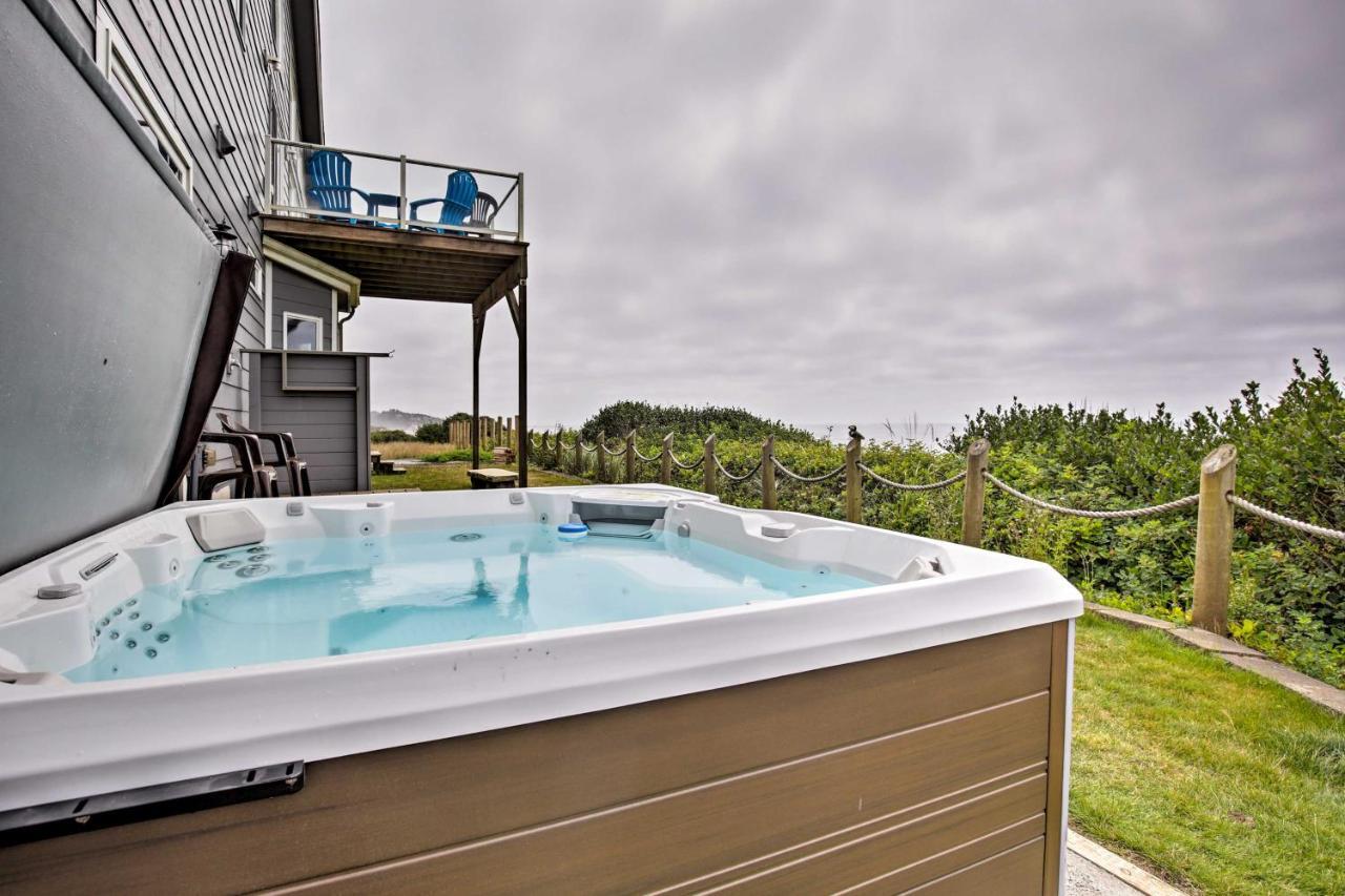 Oceanfront South Beach Home With Hot Tub And Sauna Newport Exterior photo