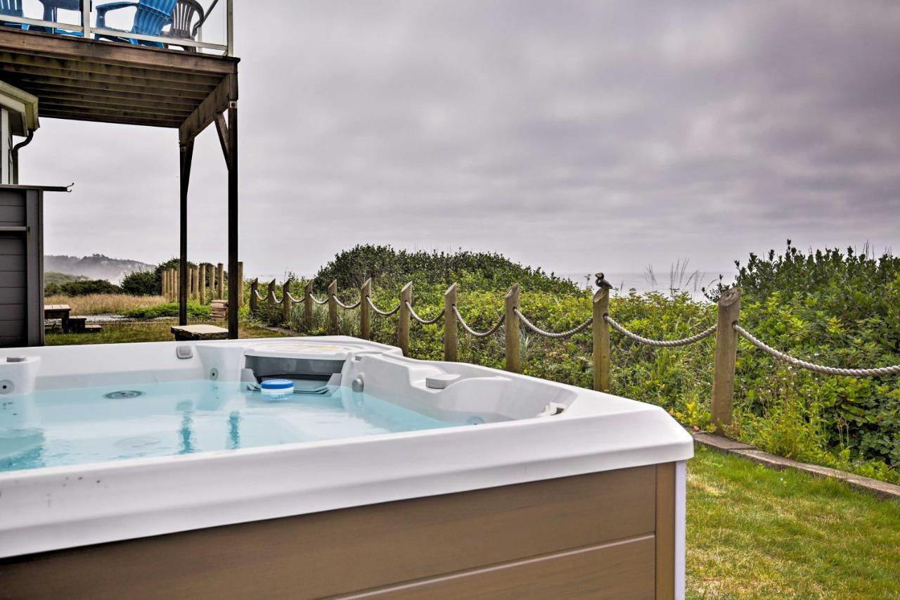 Oceanfront South Beach Home With Hot Tub And Sauna Newport Exterior photo